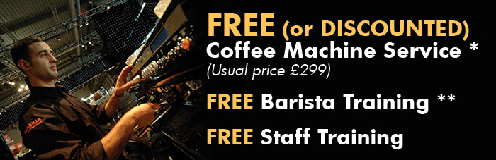 Free (or discounted Coffee Machine Service