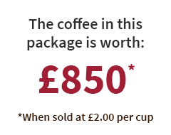 Coffee Worth £850