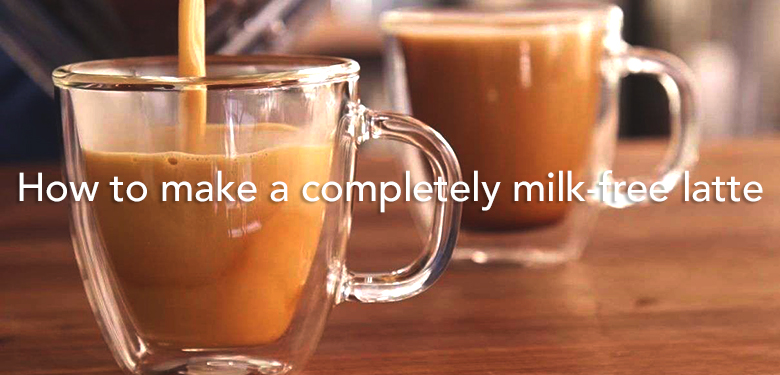 how to make a milk free latte