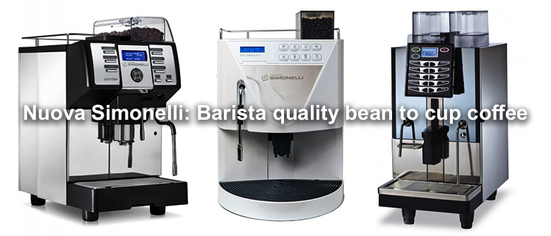 Nuova Simonelli - Barista quality bean to cup coffee