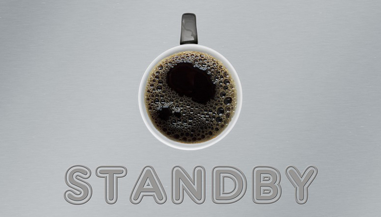 caffeine cup - standby