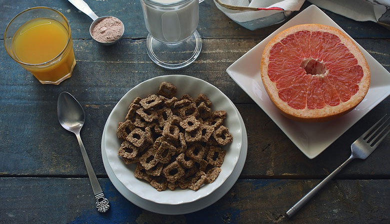 cereal-orange-milk