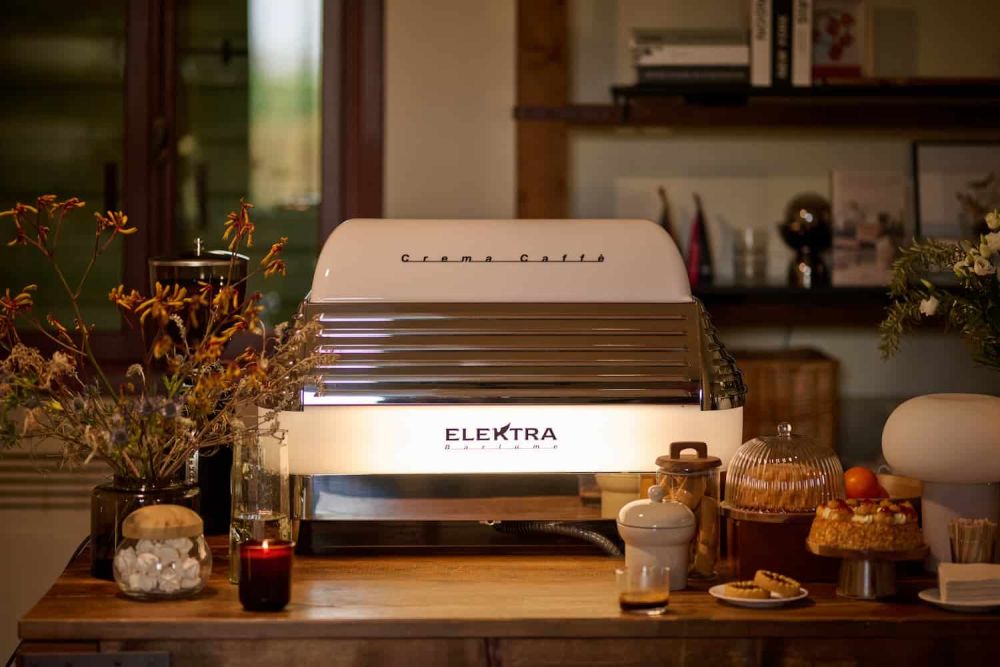 Elektra Barlume coffee machine ブルー コーヒーマシーン Elektra Barlume coffee machine ブルー コーヒーマシーン