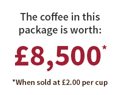 Coffee Worth £8500