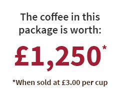 Coffee Worth £1250